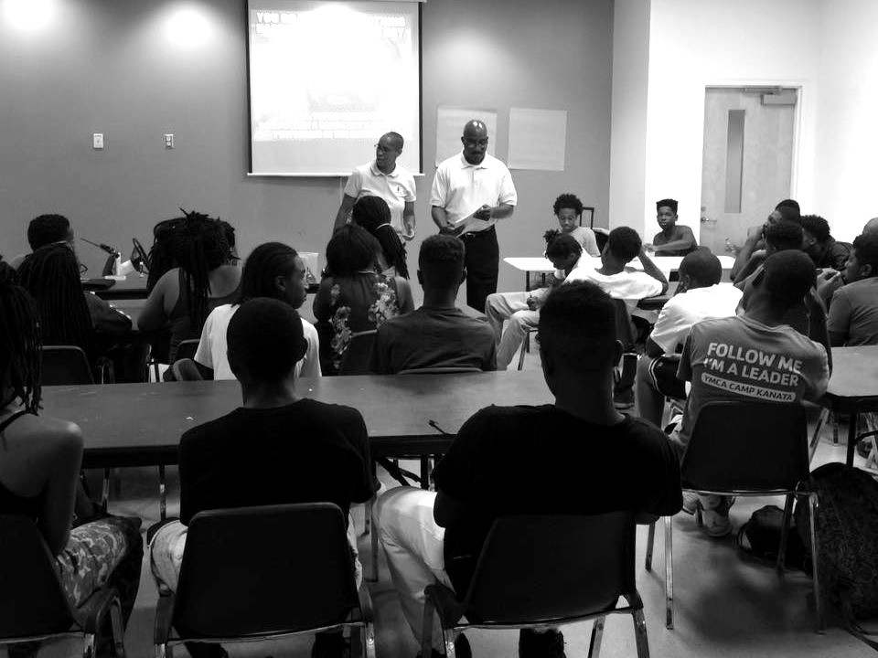A past You & Five-O community workshop in session